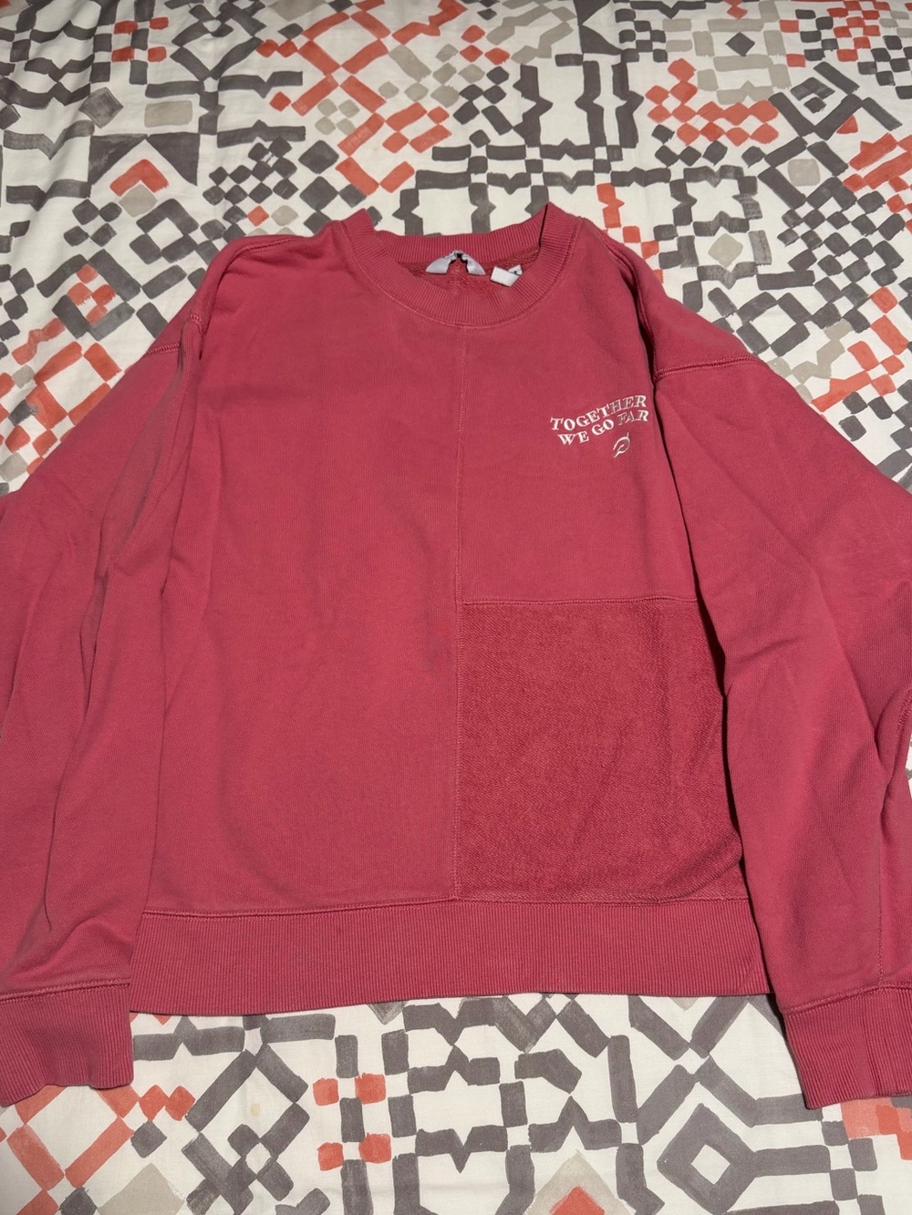Peloton Crewneck Sweatshirt in Rose